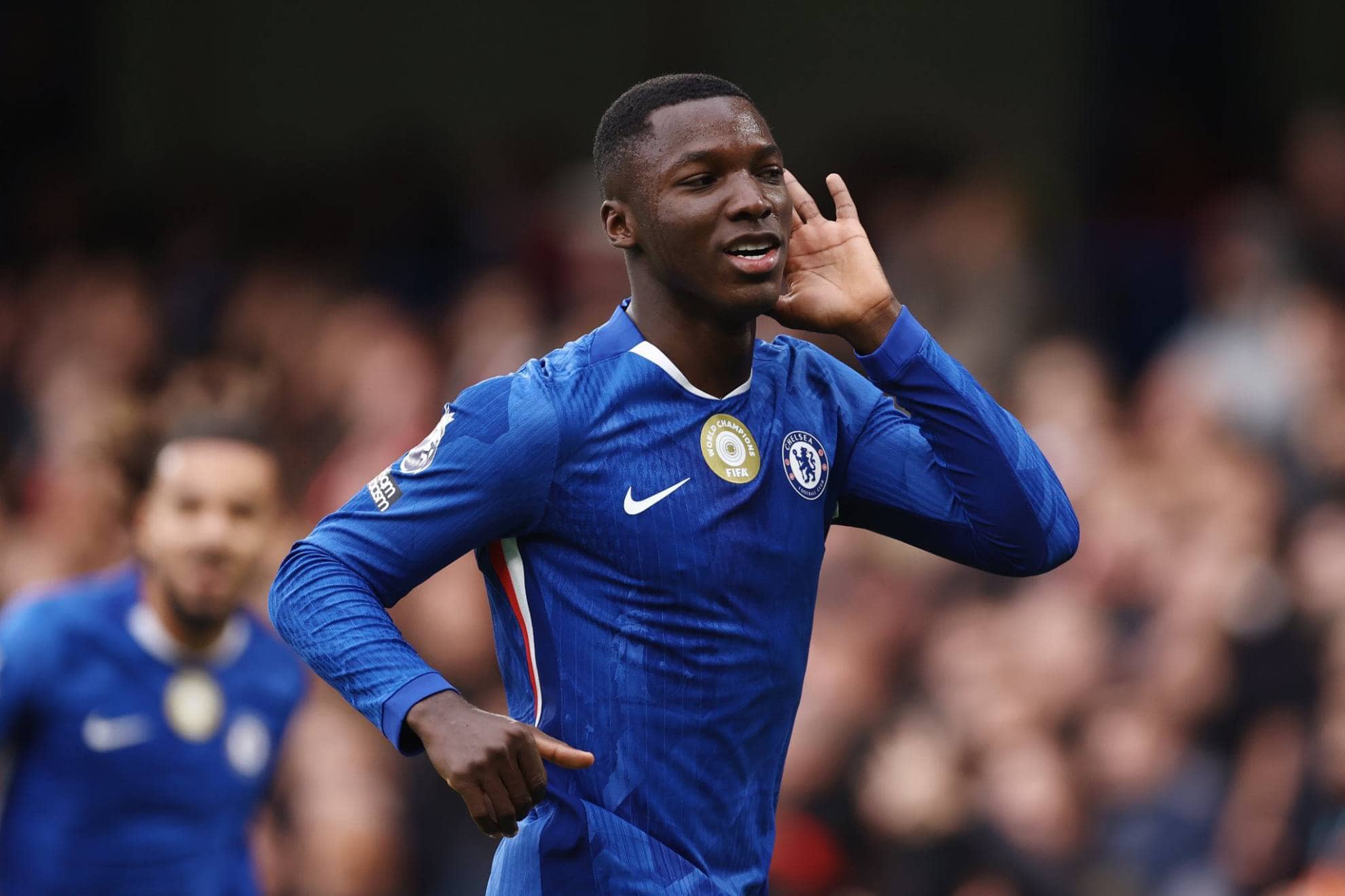 UCL Player Celebration