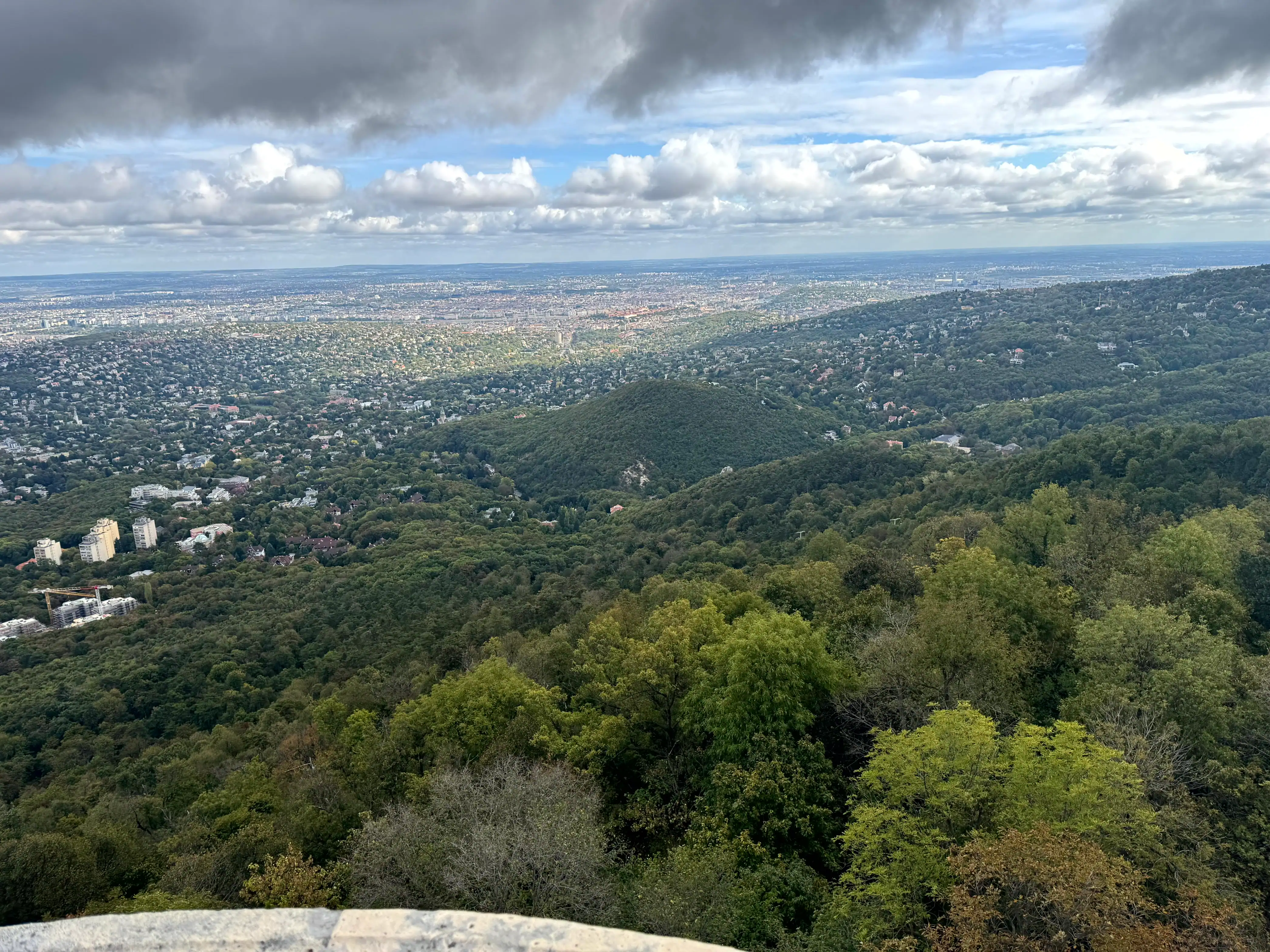 Children's Railway engine in a Buda Hills woodland setting