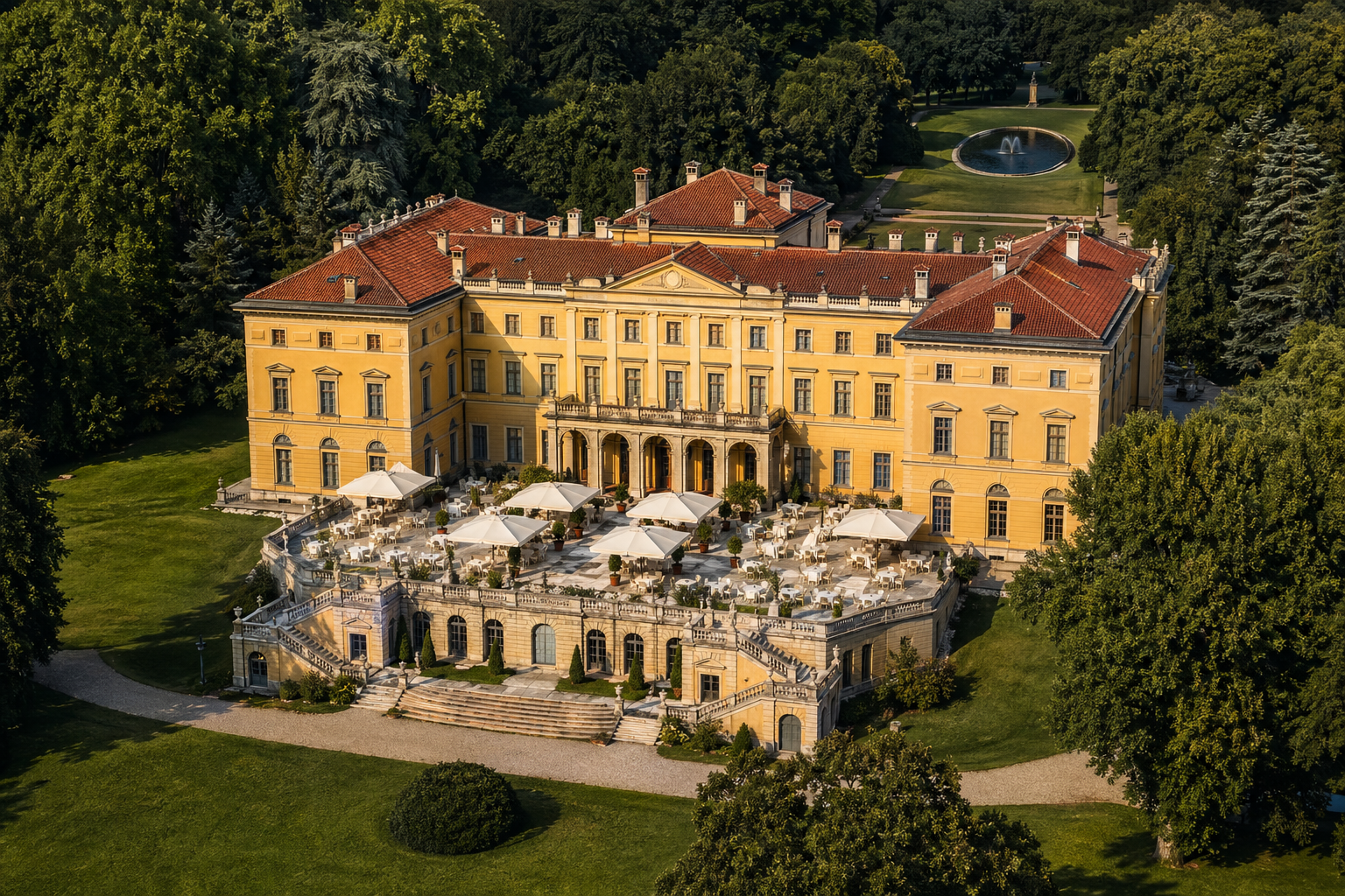 Private VIP transfer to a luxury manor