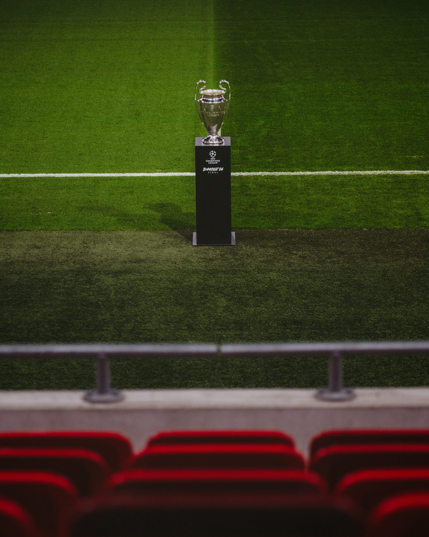 UCL Trophy at Puskás Aréna