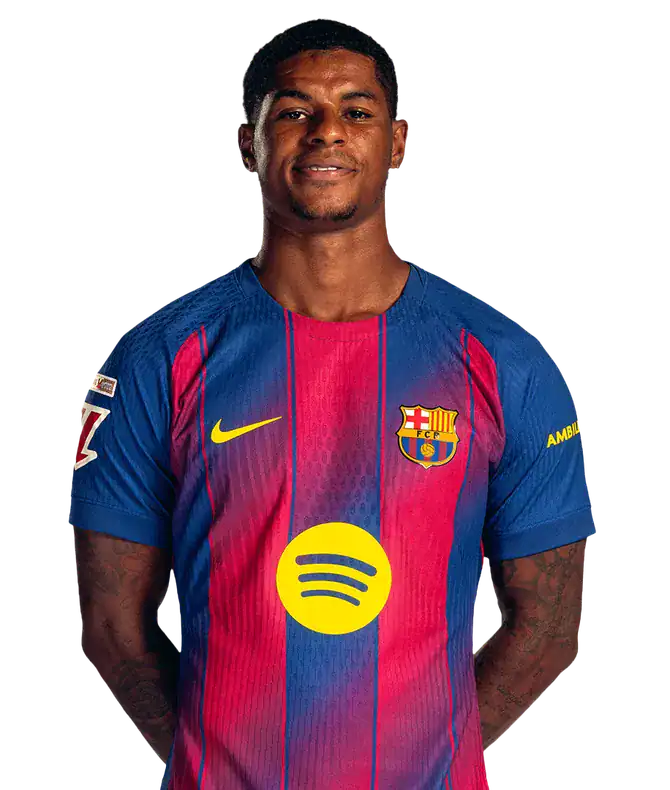 Marcus Rashford — Barcelona winger (loan)