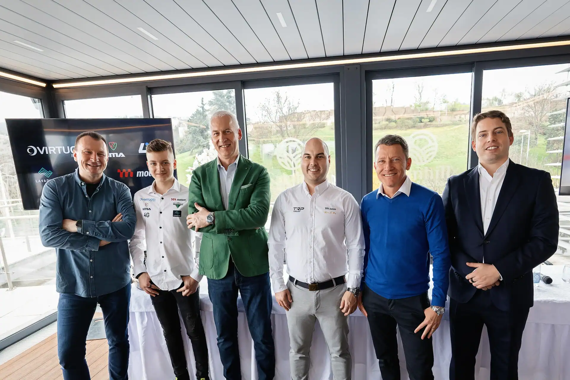 Martin Molnár during a qualifying session