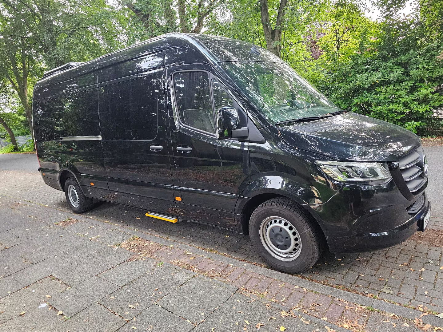 VanBudapest Sprinter interior