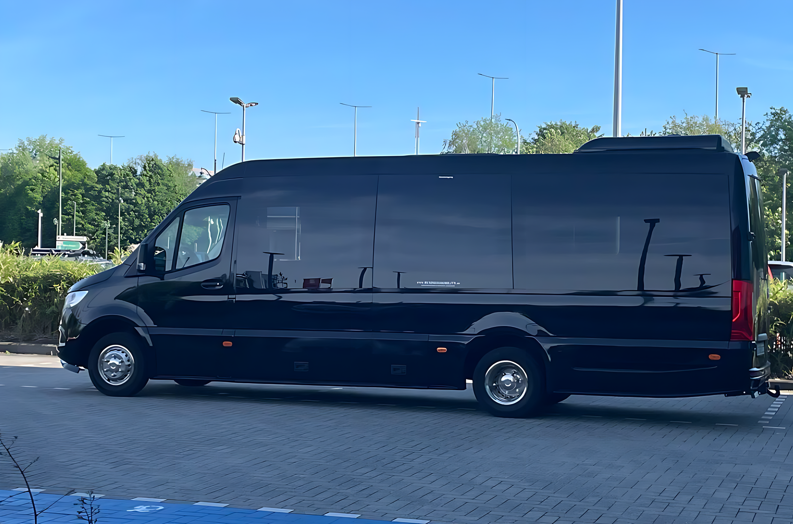 VanBudapest Sprinter on the road