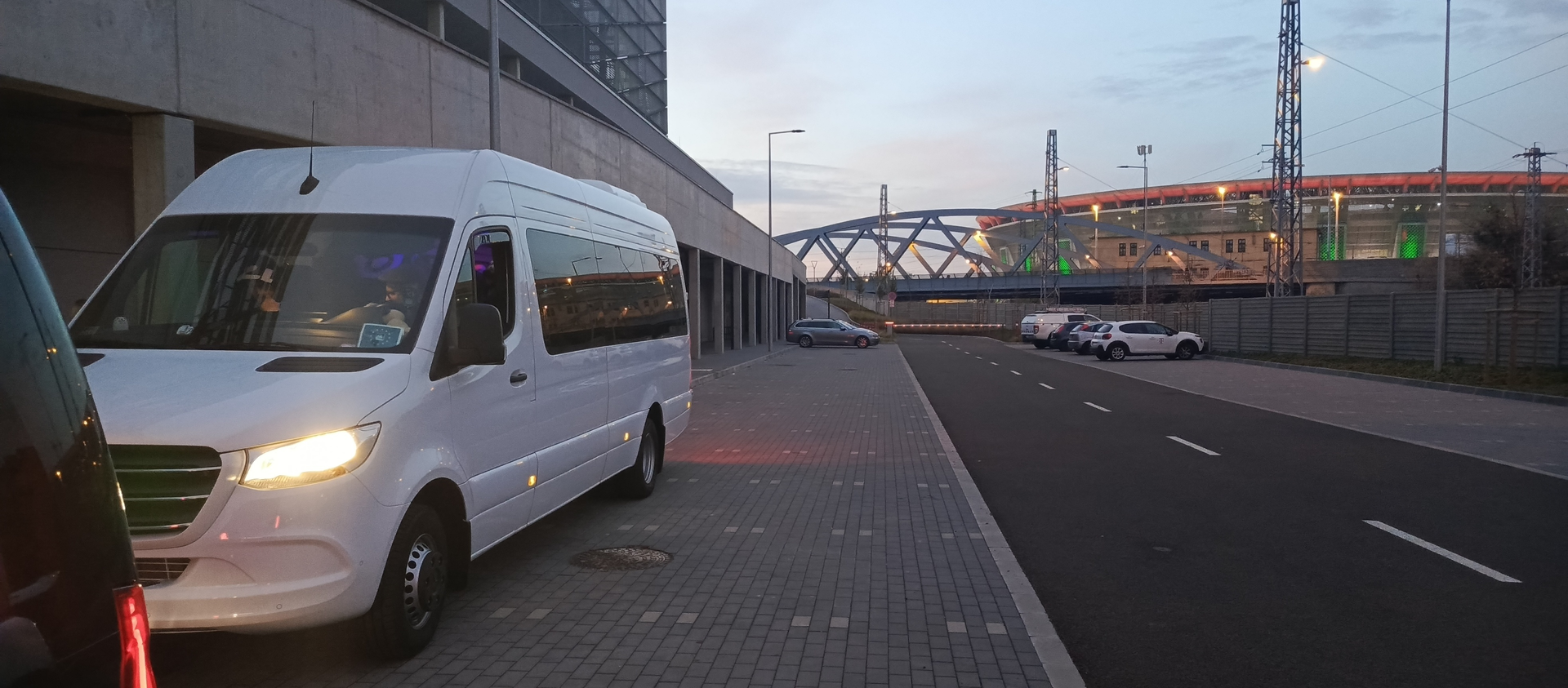 VanBudapest Sprinter on the road