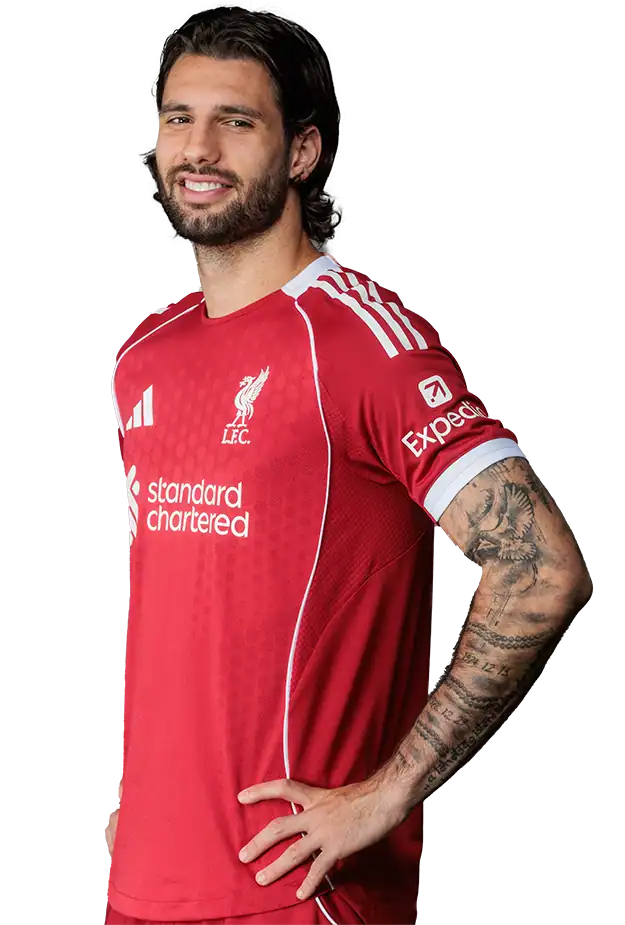Dominik Szoboszlai in Liverpool kit