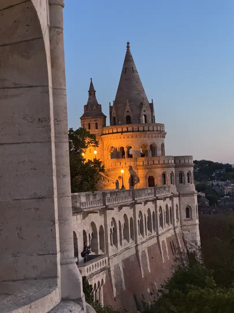 Castle Quarter at first light