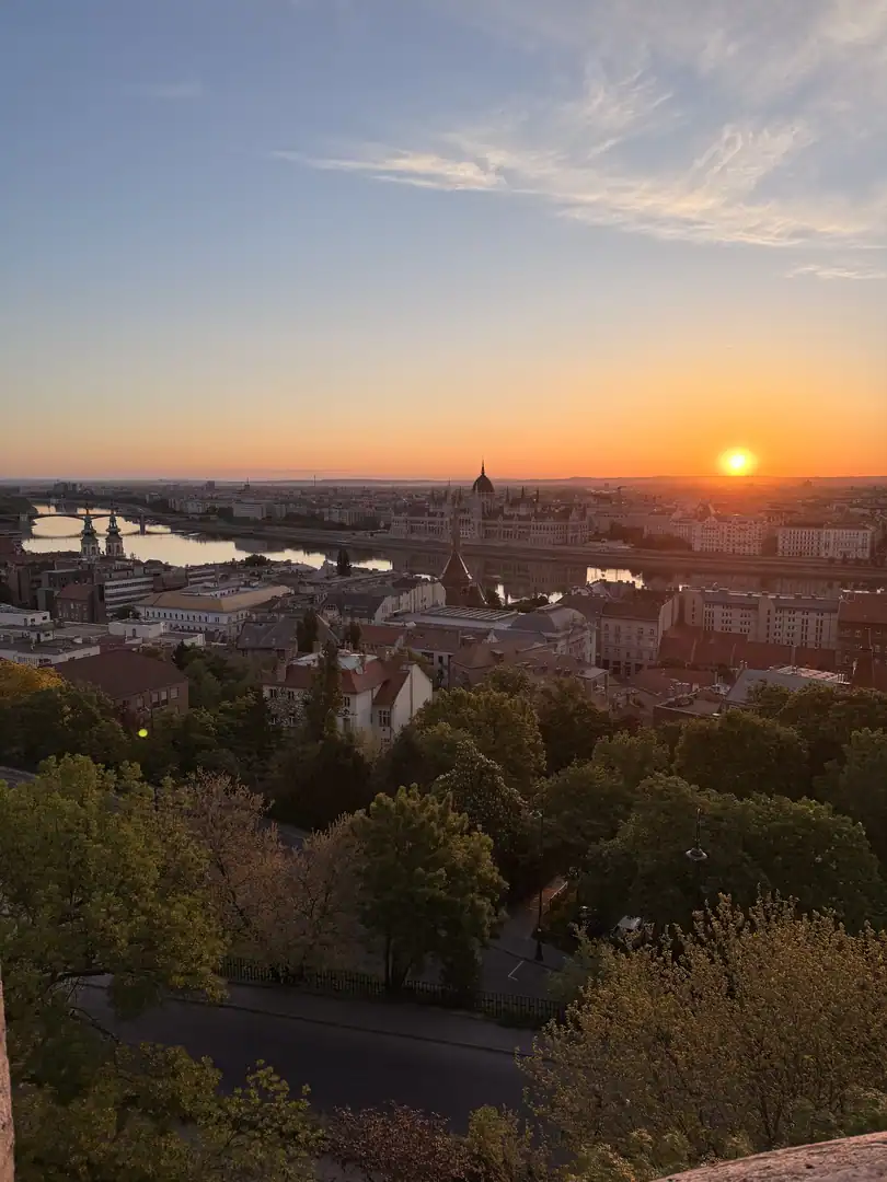 Castle Hill walkway in dawn