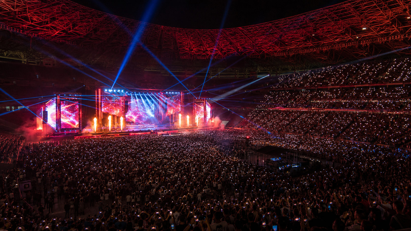 Tens of thousands of fans, one stage, one unforgettable summer night