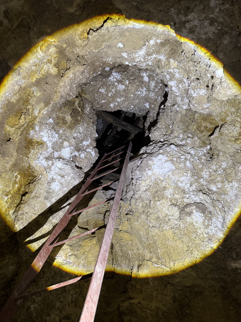 One beam, and the tunnel opens up