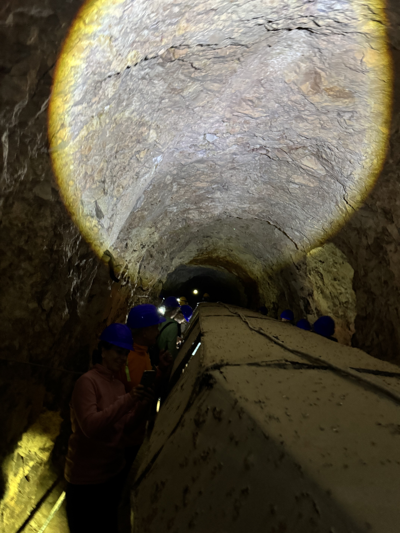 One beam, and the tunnel opens up