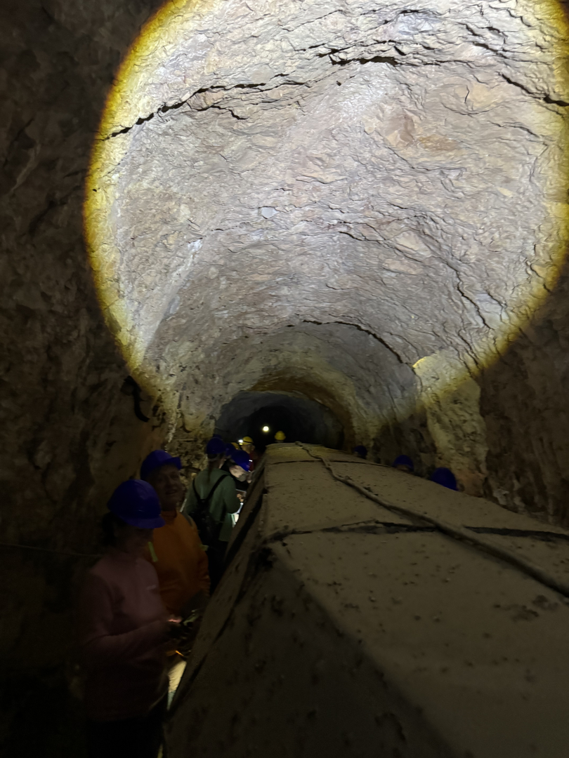 One beam, and the tunnel opens up
