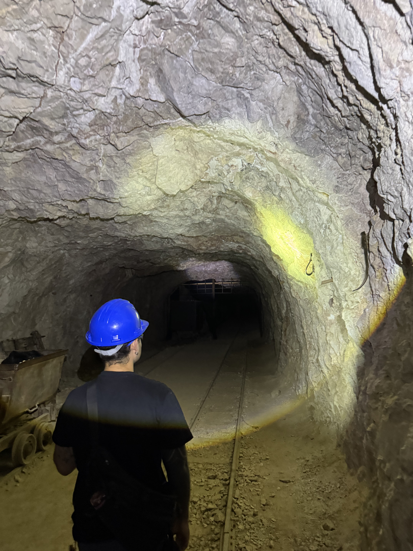 A torch-lit walk underground