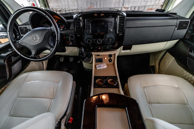 Mercedes-Benz VIP Sprinter prepared for a multi-day premium group itinerary