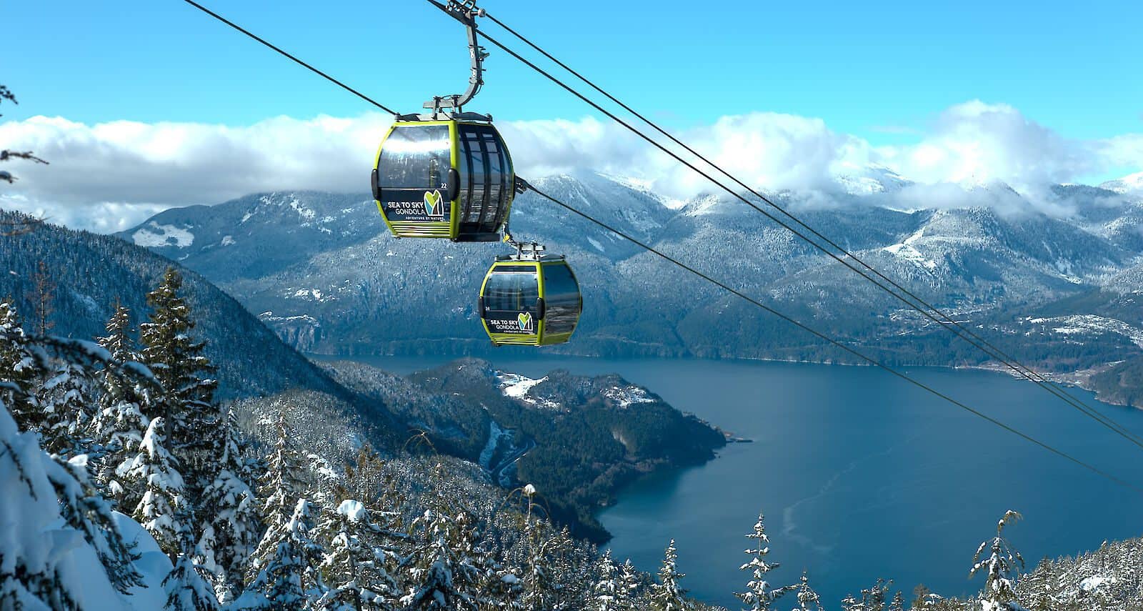 Sea to Sky Gondola Squamish BC — mountain views over Howe Sound from Vancouver