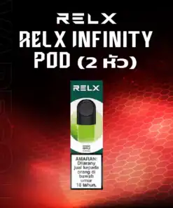 relx infinity pod 2หัว-crisp green