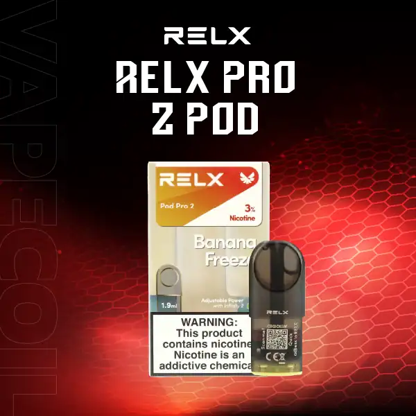 หัว relx pro2 กลิ่นกล้วยหวานหอม พร้อมความเย็น