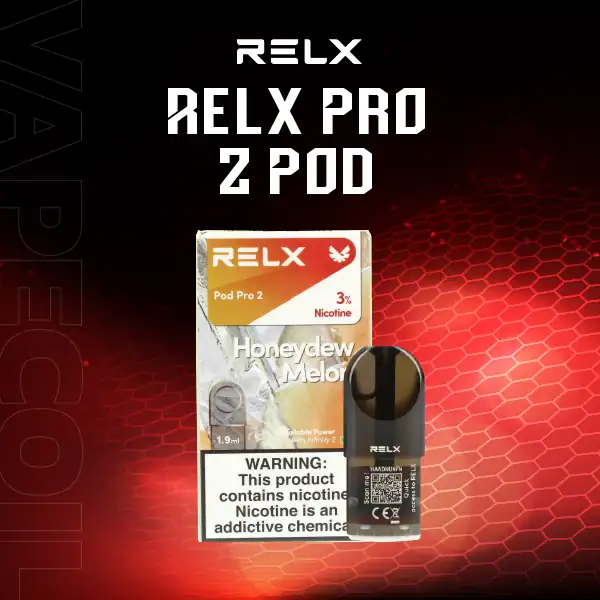 หัว relx pro2 กลิ่นเมลอนหอมหวาน นุ่มนวล