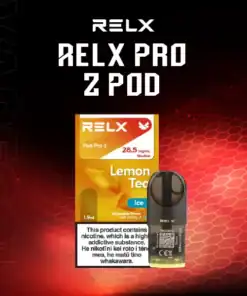 หัว relx pro2 กลิ่นชาเลมอน รสชาติเปรี้ยวอมหวาน