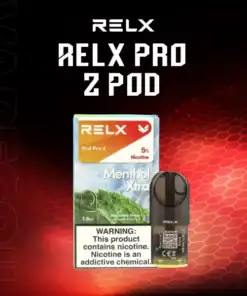 หัว relx pro2 กลิ่นเมนทอลเข้มข้น รสชาติเย็นชื่นใจ