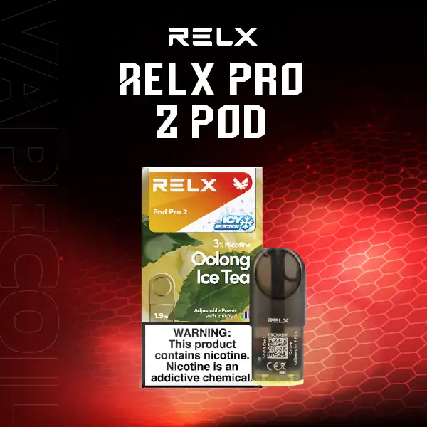 หัว relx pro2 กลิ่นชาอู่หลงเย็น รสชาติหอมละมุน
