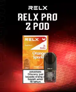 หัว relx pro2 กลิ่นน้ำอัดลมกลิ่นส้ม รสชาติหวาน หอม