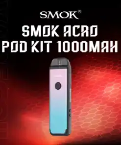 smok acro pod kit 1000mah-cyan pink