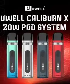 uwell caliburn x 20w pod system