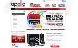 Apollo E-Cigs Online Vape Shop