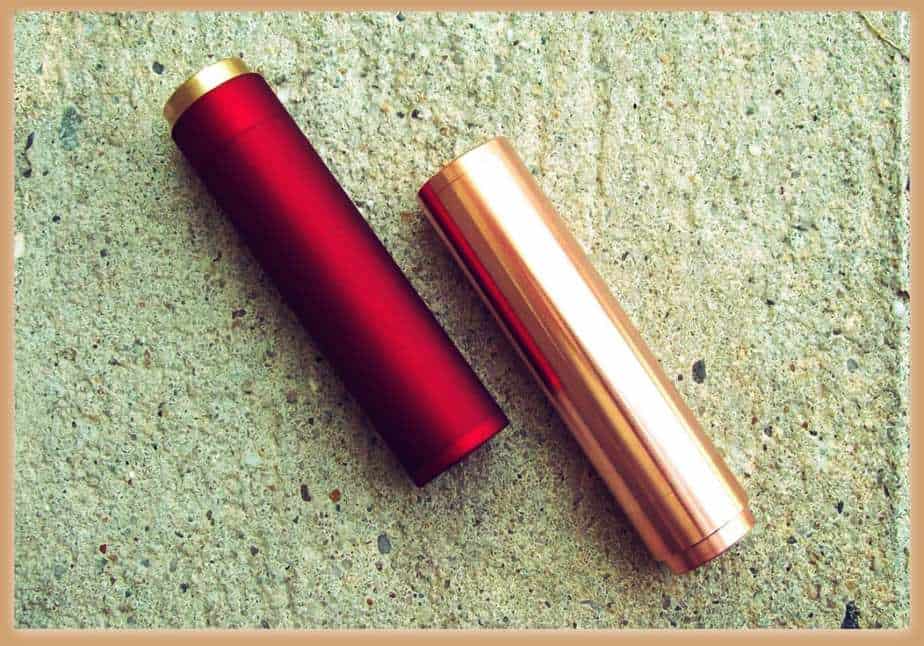 Copper and red Manhattan mod on side