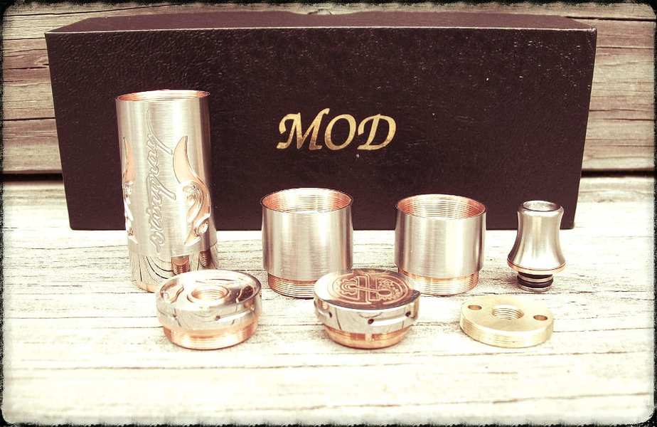 Parts separated Stingray X Mod
