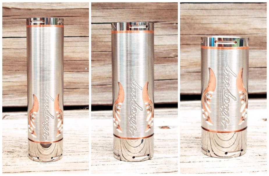 18650, 18500, and 18350 tubes
