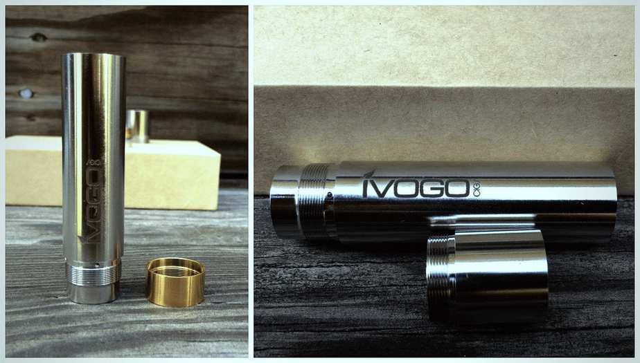 ivogo engraved logo on mod 