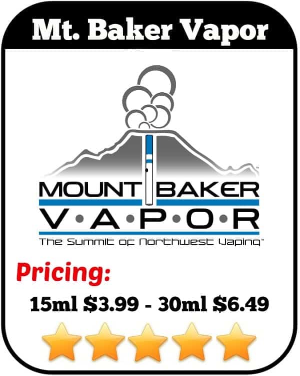 Mt baker vapor e juice