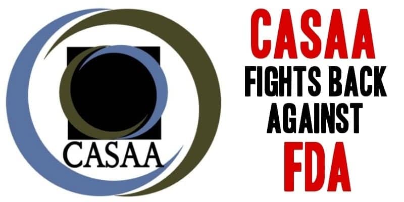 CASAA Fights FDA