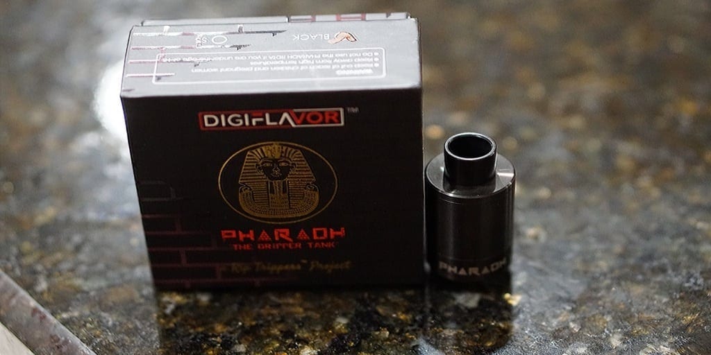 Digiflavor Pharaoh Dripper Tank Review