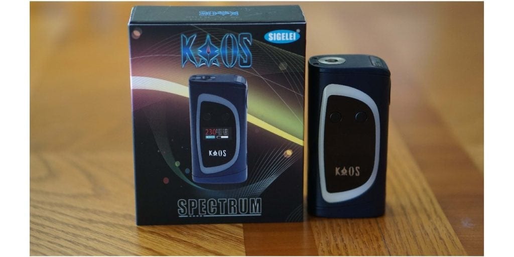 Sigelei Kaos Spectrum Review