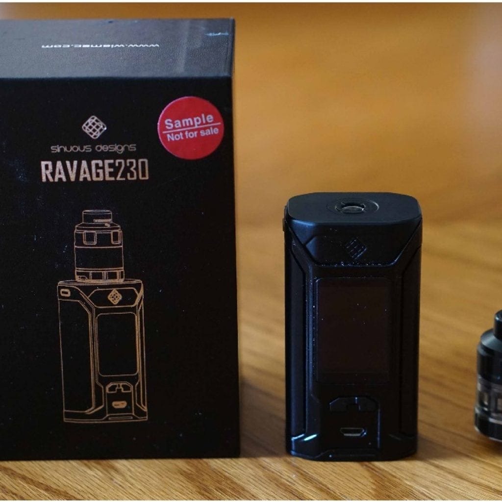 Wismec Sinuous Ravage230 Kit Review
