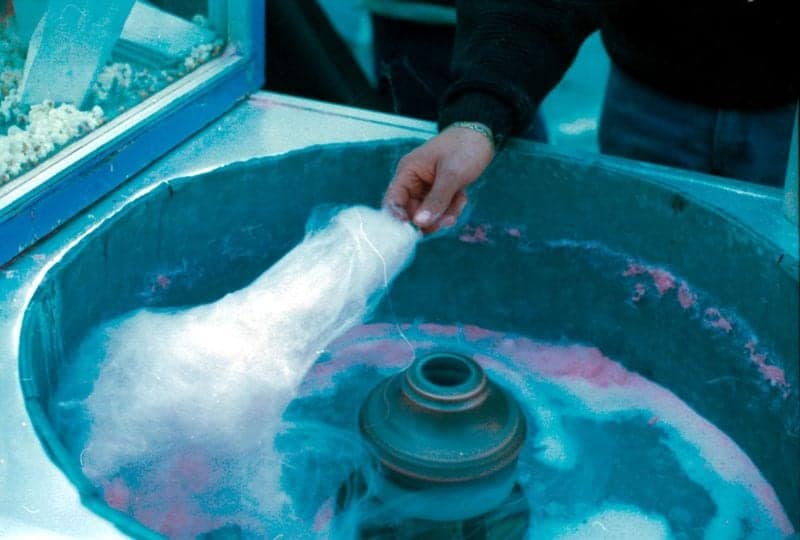 Blue cotton candy ejuice flavor