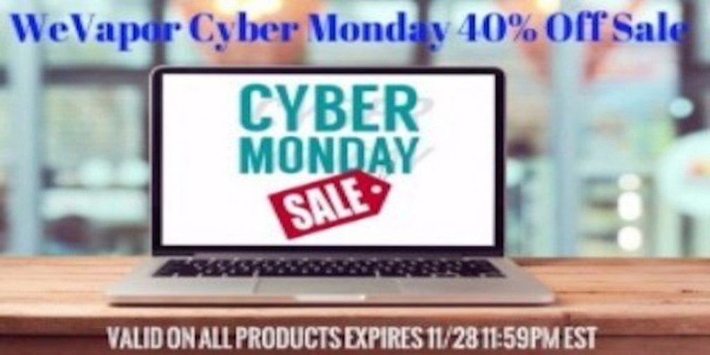 WeVapor Cyber Monday Sale