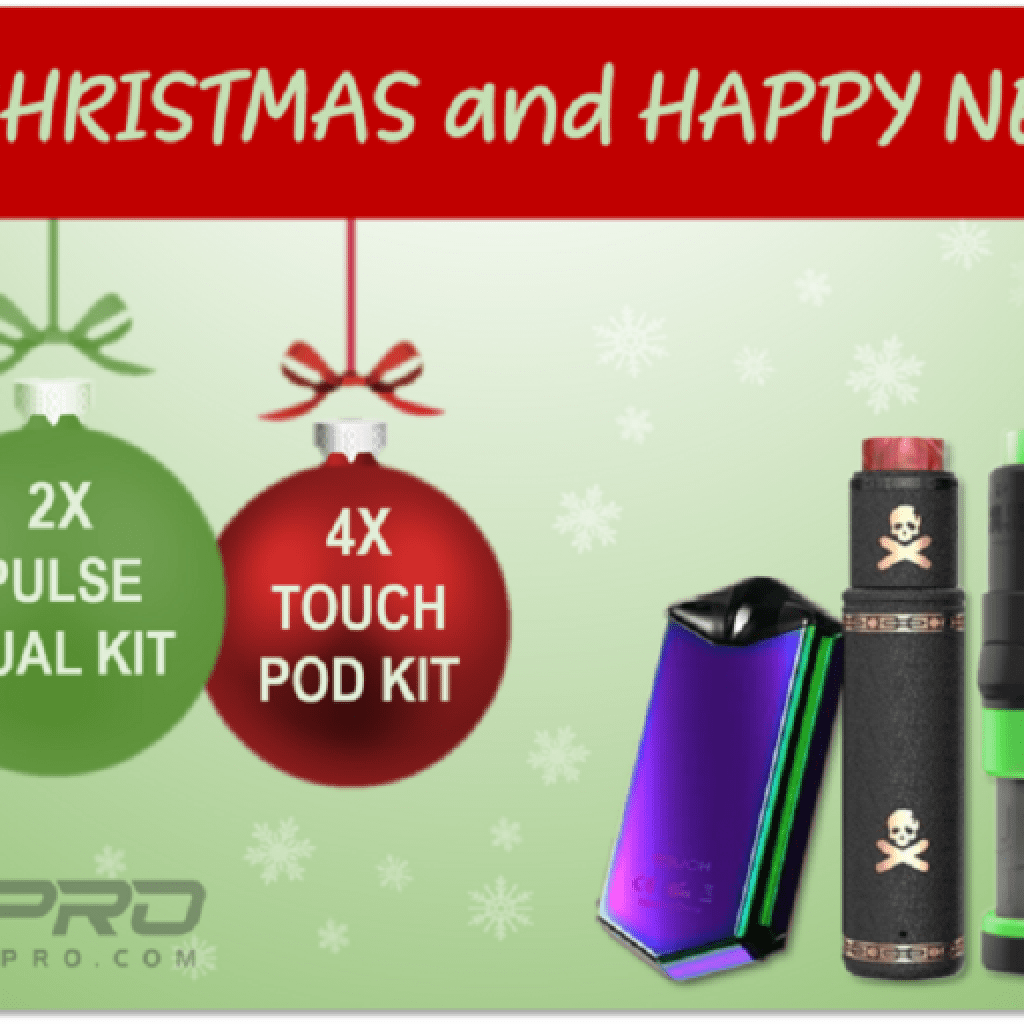 MyVpro Christmas New Year Giveaway Dec 2018 MyVpro Christmas Vape Giveaway!