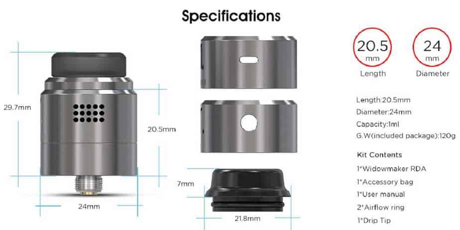 el mono vapeador widowmaker