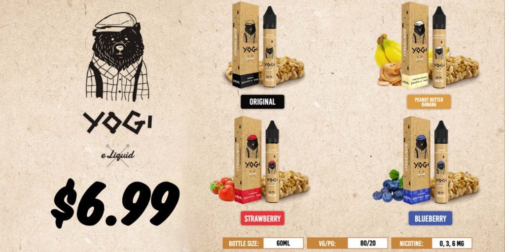 Yogi E-Liquid Sale