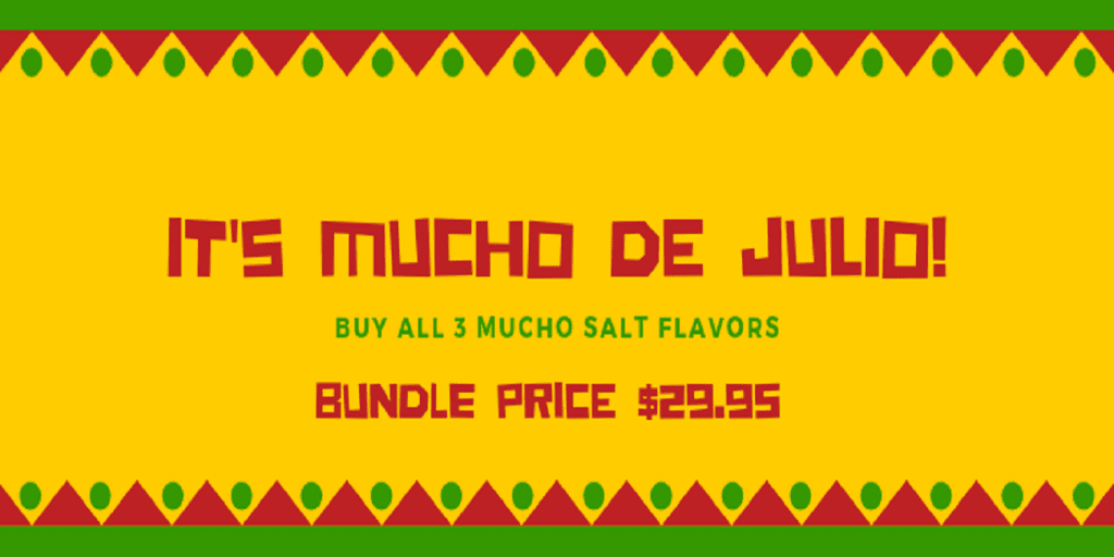 Mucho Nic Salt E-Juice
