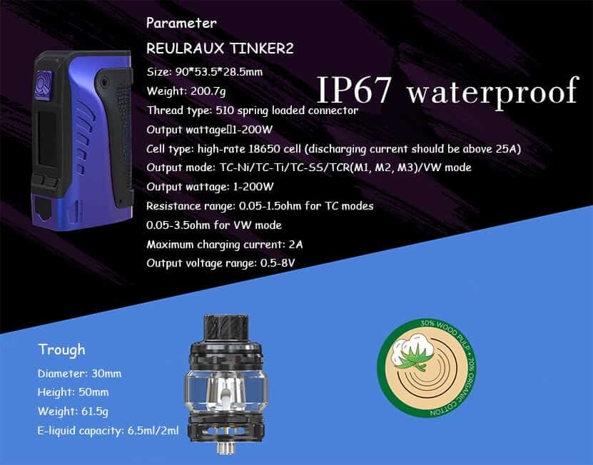 Wismec Reuleaux Tinker2