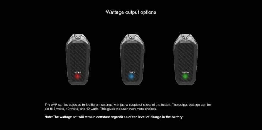 Aspire AVP AIO Aspire AVP Pod System $15.37 (USA)