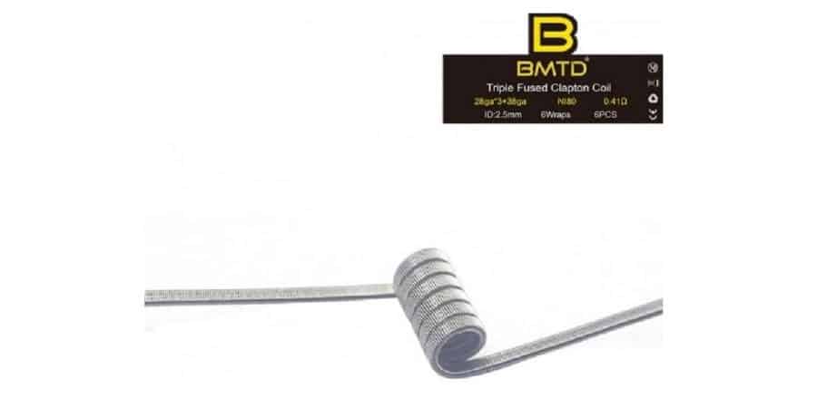 BMTD Ni80 Fused Clapton Coils BMTD Ni80 MTL Fused Clapton Coils $1.44