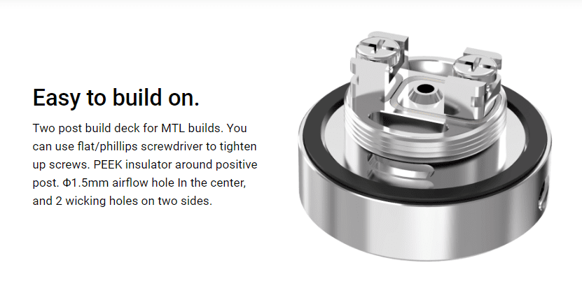Damn Vape Diamond MTL RTA Tank Damn Vape Diamond MTL RTA $16.90