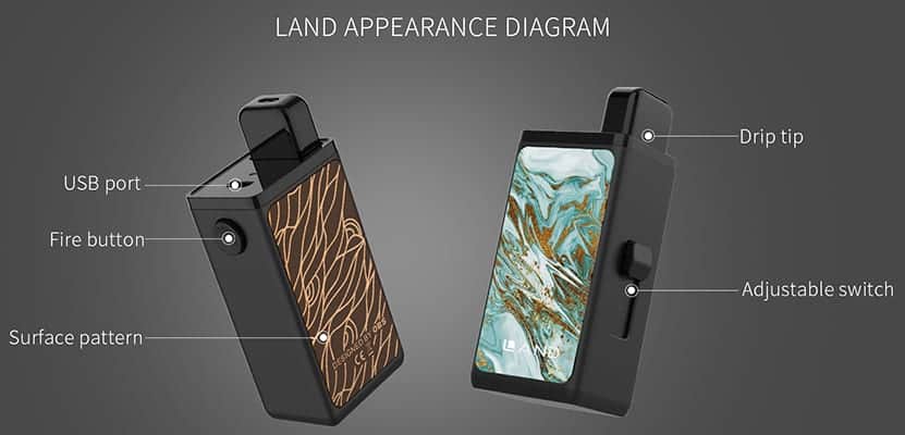 OBS Land Pod Vape Kit OBS Land Pod Kit $9.72