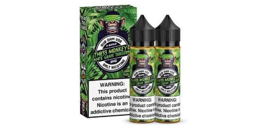 Thr33 Monkeyz Twin Pack Thr33 Monkeyz EJuice Sale 2x60ml $14.88 (USA)